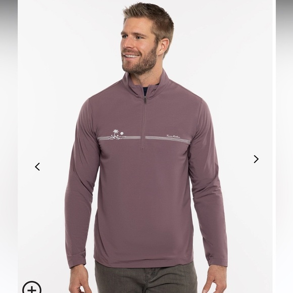 Travis Mathew UNEXPECTED SURPRISE QUARTER ZIP NWT Small - Picture 1 of 8